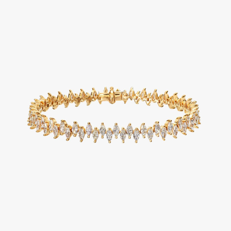 Fireworks Shimmer Diamond Bangle