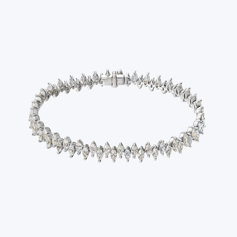 Fireworks Shimmer Diamond Bangle