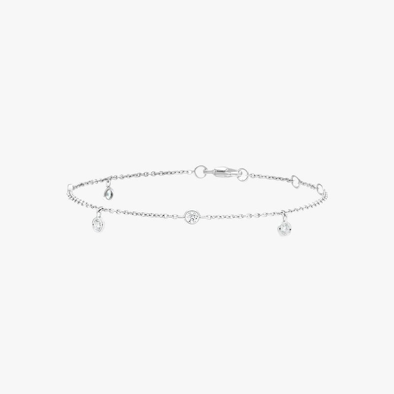 Clea Five Diamond Bracelet - Intou