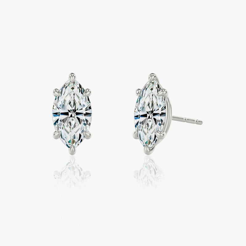 Marquise Solitaire Stud - Intou