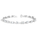 Multi-Shape Lab Diamond Tennis Bracelet - Intou