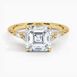 Nadia Asscher Cut Diamond Engagement Ring - Intou