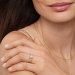 Nadia Asscher Cut Diamond Engagement Ring - Intou