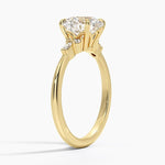 Nadia Round Cut Diamond Engagement Ring - Intou