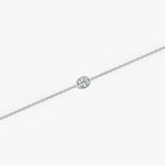 Oval Bezel Solitaire Bracelet - Intou