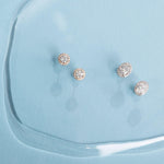 Oval Halo Stud - Intou