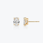 Oval Solitaire Stud - Intou