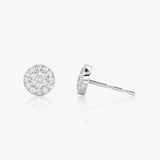 Round Pave Stud - Intou