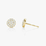 Round Pave Stud - Intou