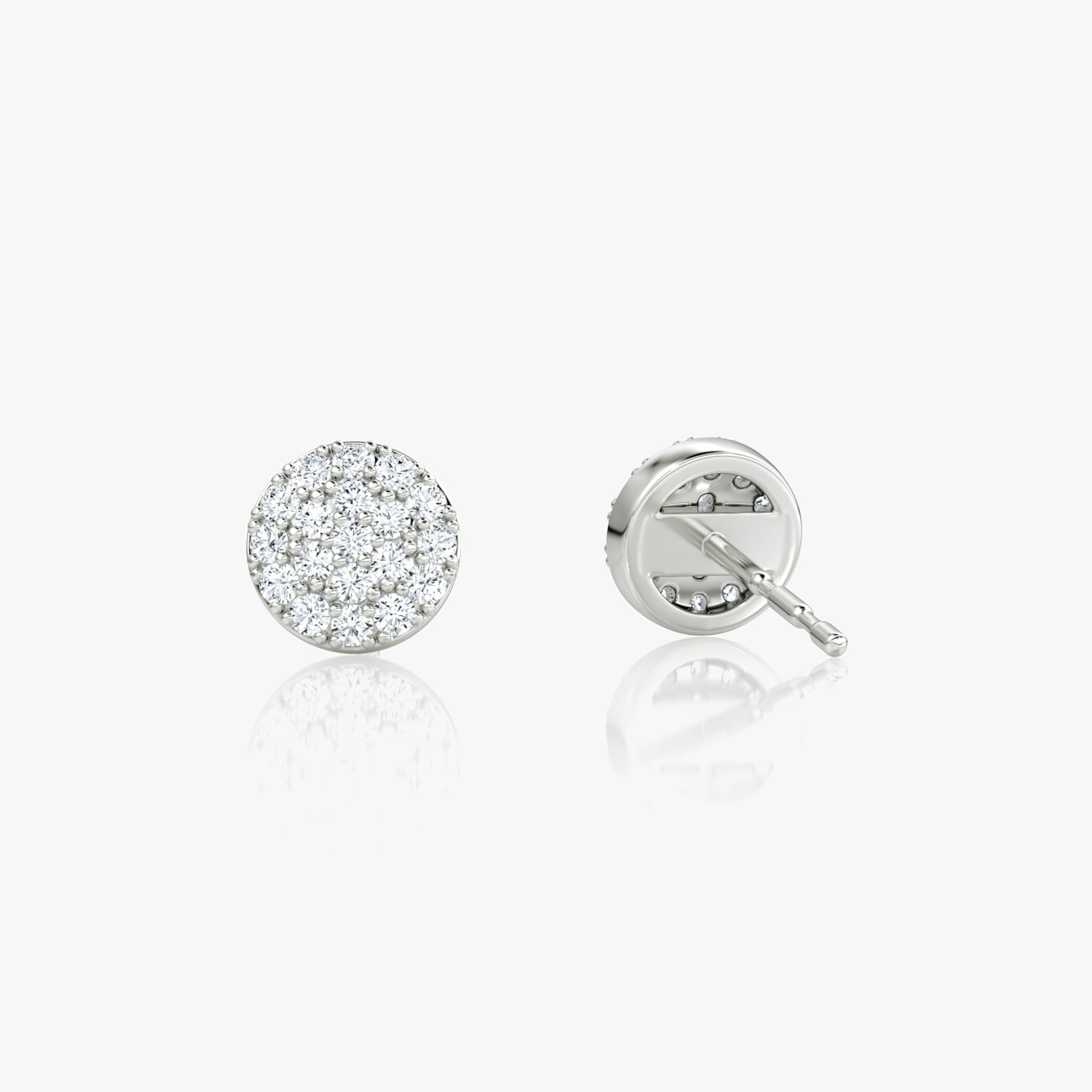 Round Pave Stud - Intou