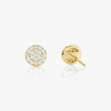 Round Pave Stud - Intou