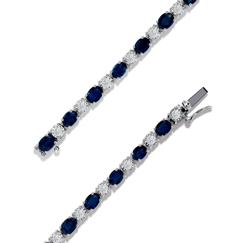 Sapphire Diamond Bracelet - Intou