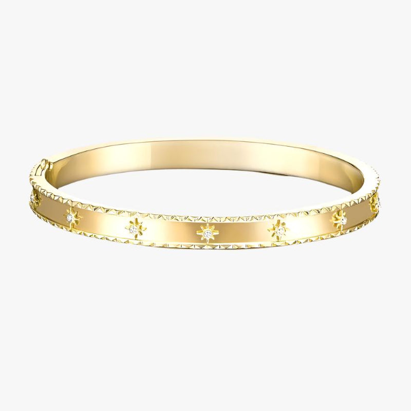 Starburst Diamond Bangle - Intou