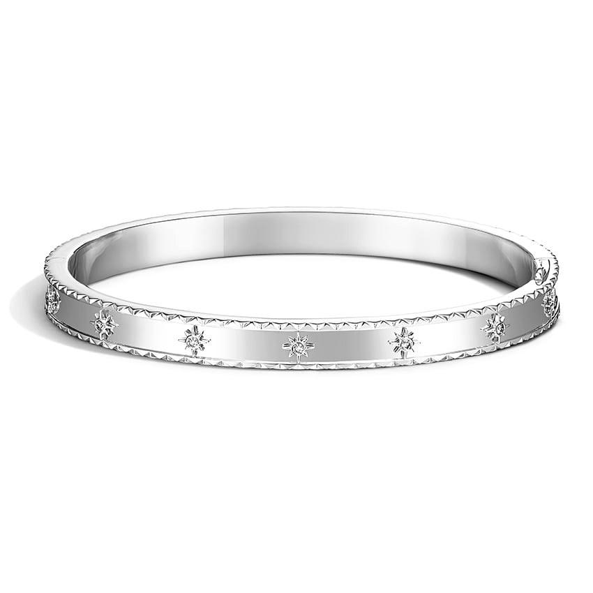 Starburst Diamond Bangle - Intou