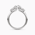 The Five Stone Heirloom Round Engagement Ring - Intou