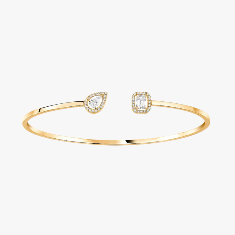 Toi et Moi Halo Bangle Bracelet - Intou