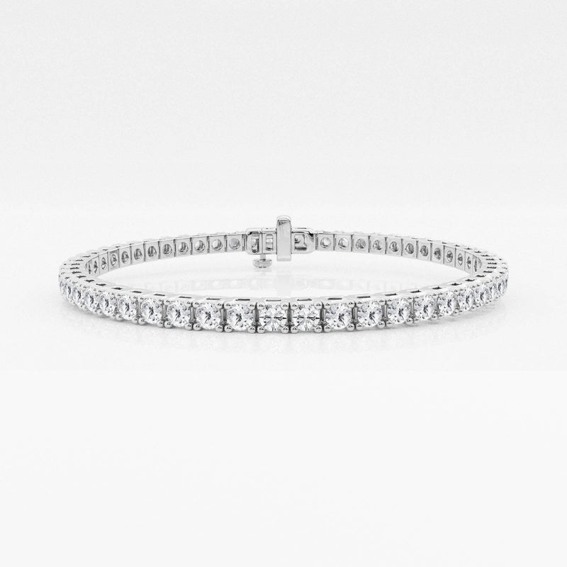 4 Prong Box Tennis Bracelet - Intou